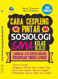 Image of Cara cespleng pintar sosiologi SMA kelas 10, 11,12