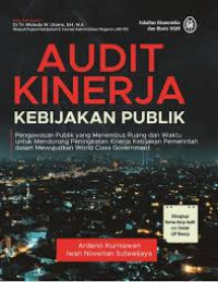 Audit kinerja kebijakan publik