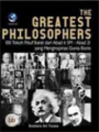 The greates philosophers 100 tokoh filsuf barat dari abad 6 sm-abad 21 yang menginspirasi dunia bisnis
