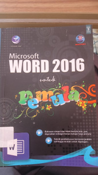 Image of Microsoft Word 2016 untuk Pemula