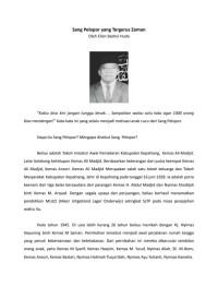 Image of Sang Pelopor yang Tergerus Zaman